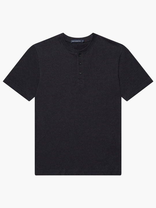 Jersey Short Sleeve Henley Shirt