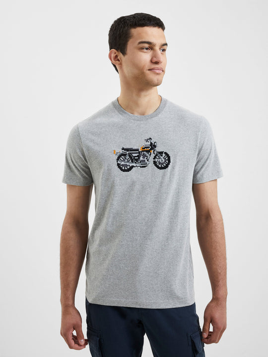 Motorbike Pixel T-Shirt