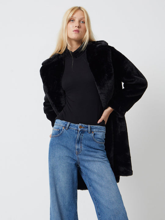 Buona Recycled Faux Fur Coat