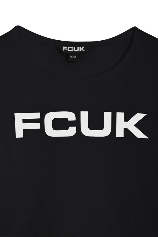 FCUK Logo Crop Top