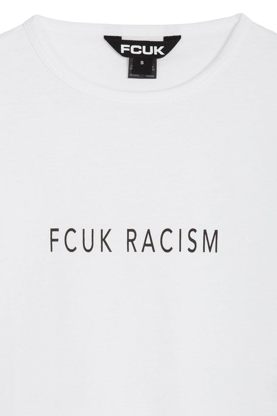 FCUK Racism Crop Top