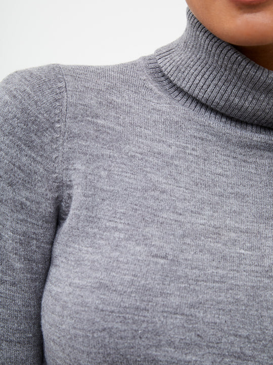 Babysoft Fitted Turtleneck Sweater