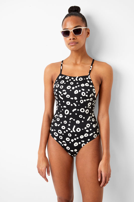Recycled Doe Print Swimsuit